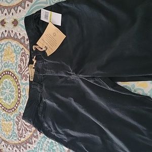 Ab"solution High Rise Itty Bitty More Boot Trouser-Size 14. Dark green